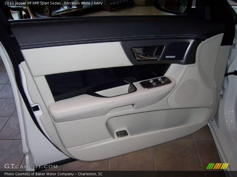 Porcelain White / Ivory 2010 Jaguar XF XFR Sport Sedan