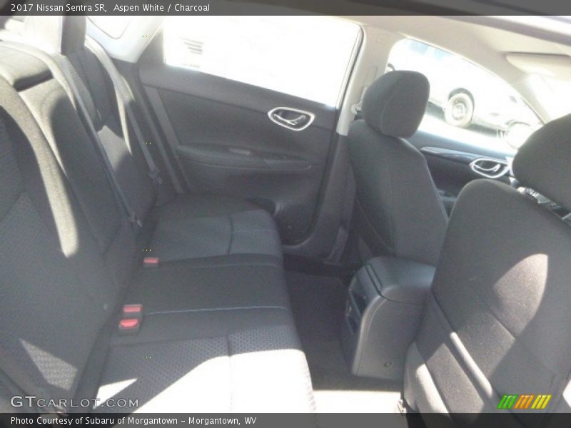 Aspen White / Charcoal 2017 Nissan Sentra SR