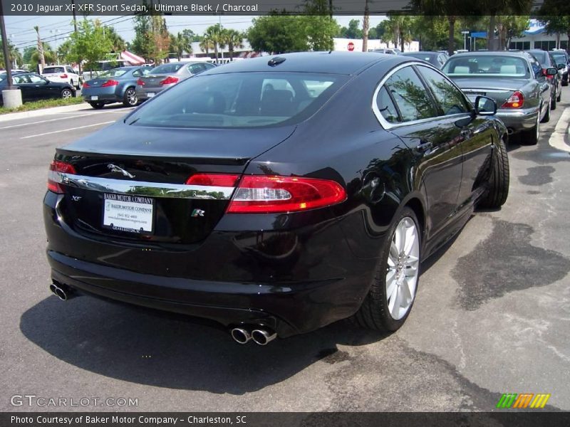 Ultimate Black / Charcoal 2010 Jaguar XF XFR Sport Sedan