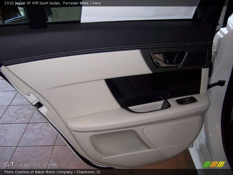 Porcelain White / Ivory 2010 Jaguar XF XFR Sport Sedan