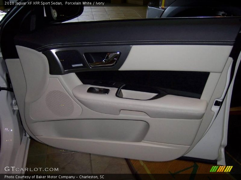 Porcelain White / Ivory 2010 Jaguar XF XFR Sport Sedan