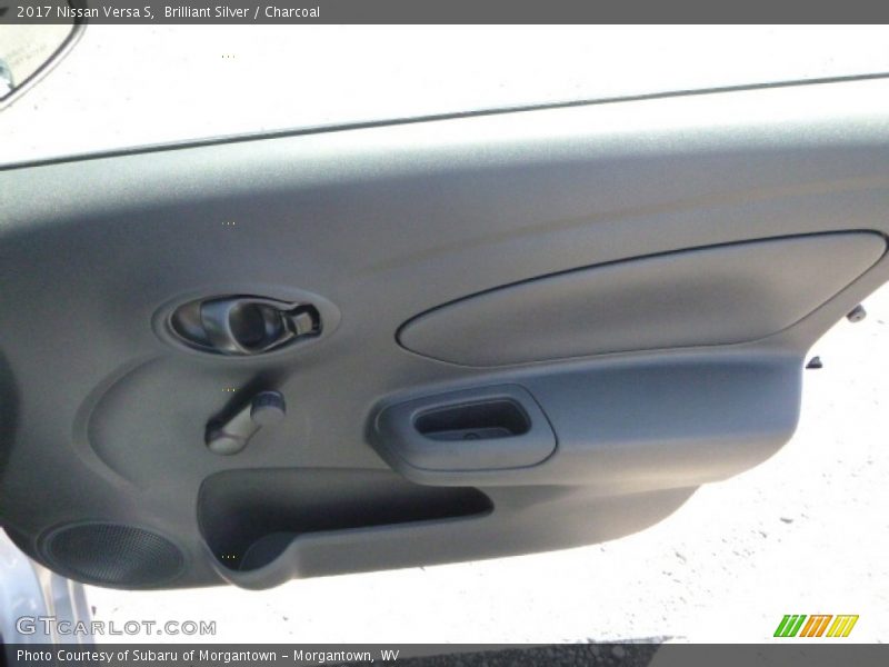 Brilliant Silver / Charcoal 2017 Nissan Versa S