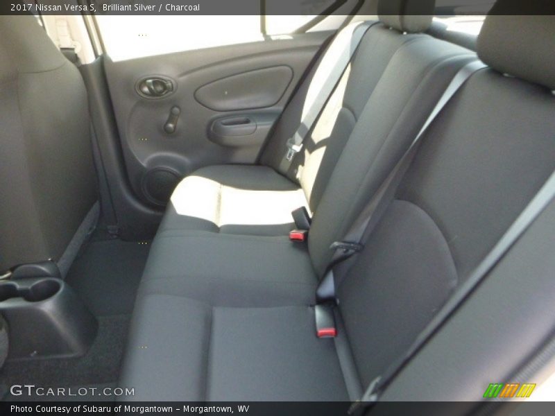 Brilliant Silver / Charcoal 2017 Nissan Versa S