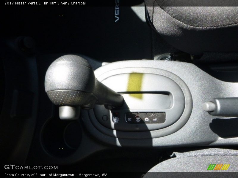 Brilliant Silver / Charcoal 2017 Nissan Versa S