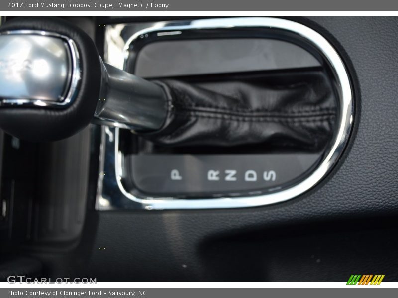 Magnetic / Ebony 2017 Ford Mustang Ecoboost Coupe