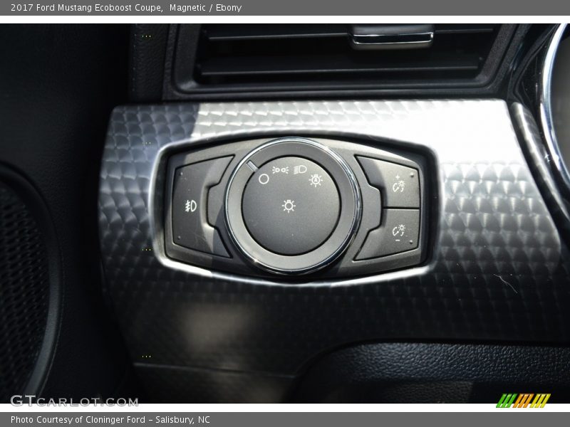 Magnetic / Ebony 2017 Ford Mustang Ecoboost Coupe