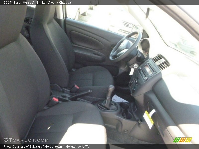 Brilliant Silver / Charcoal 2017 Nissan Versa S