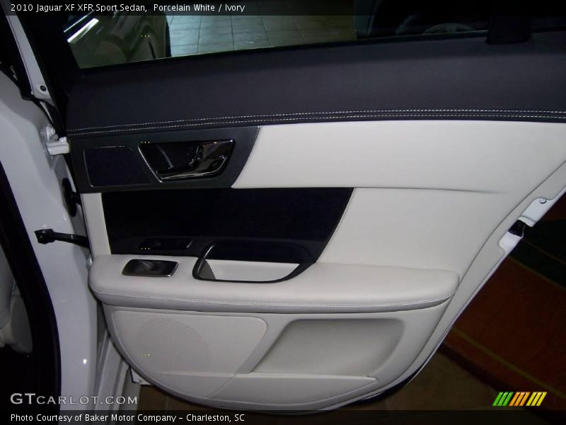 Porcelain White / Ivory 2010 Jaguar XF XFR Sport Sedan