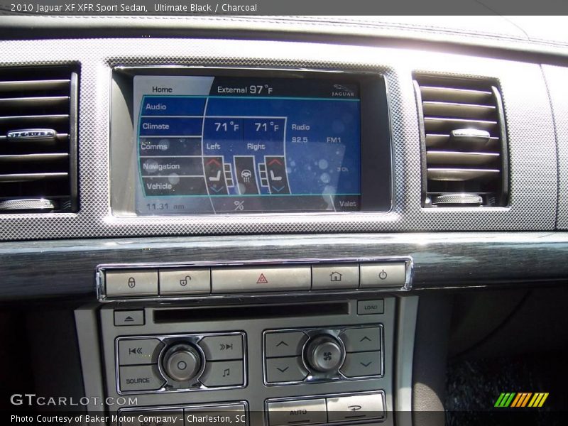 Ultimate Black / Charcoal 2010 Jaguar XF XFR Sport Sedan