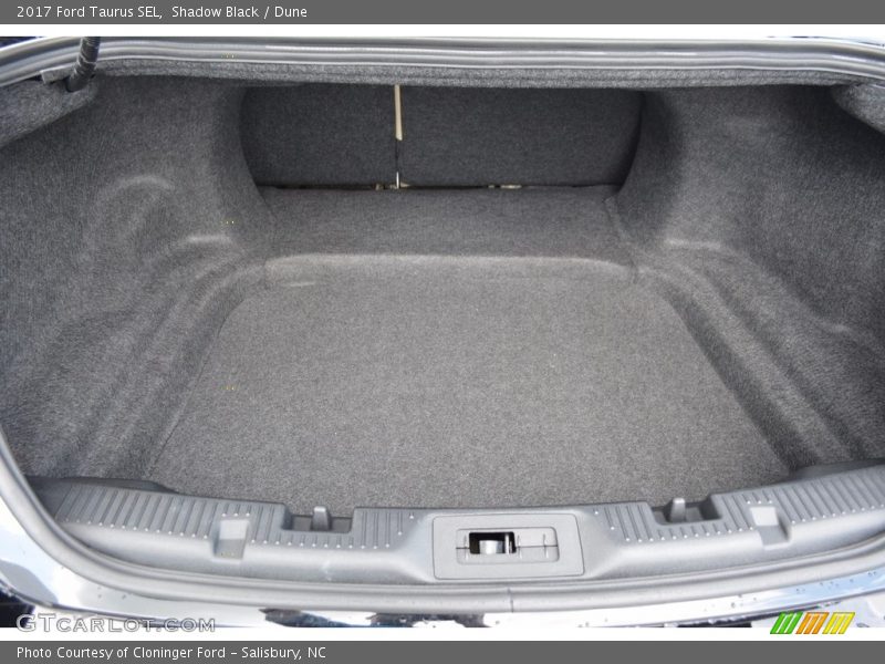  2017 Taurus SEL Trunk