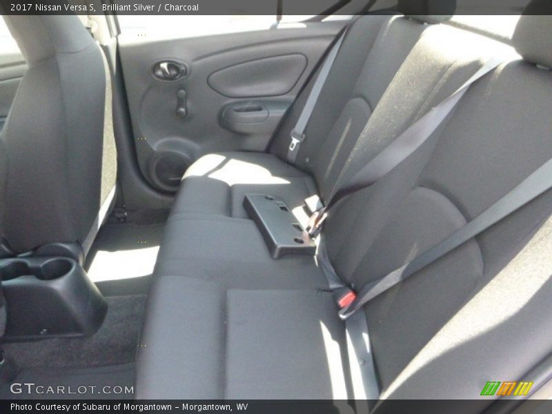 Brilliant Silver / Charcoal 2017 Nissan Versa S