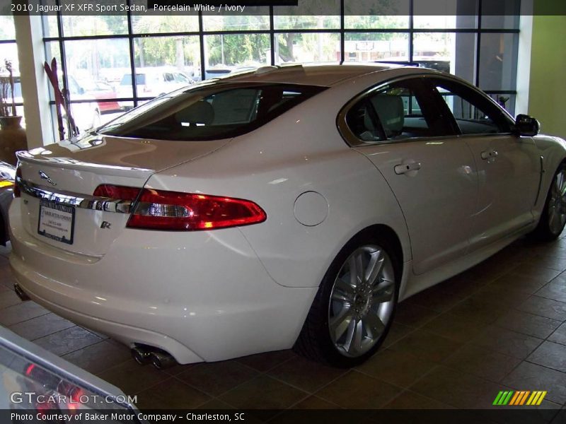 Porcelain White / Ivory 2010 Jaguar XF XFR Sport Sedan