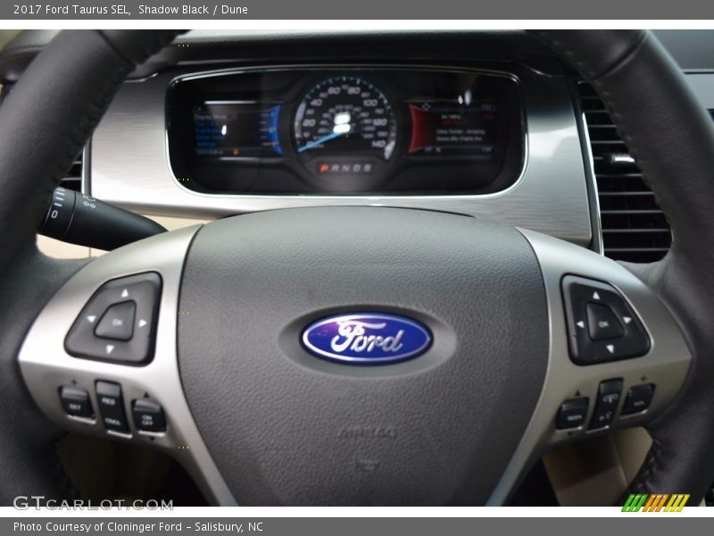Shadow Black / Dune 2017 Ford Taurus SEL