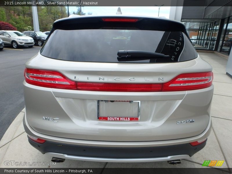 Silver Sand Metallic / Hazelnut 2015 Lincoln MKC AWD