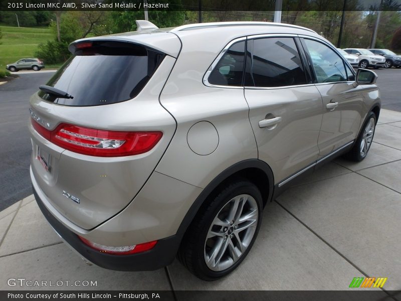 Silver Sand Metallic / Hazelnut 2015 Lincoln MKC AWD