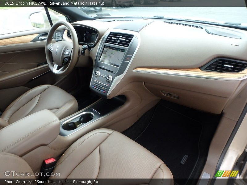 Silver Sand Metallic / Hazelnut 2015 Lincoln MKC AWD
