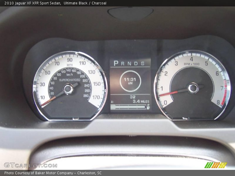 Ultimate Black / Charcoal 2010 Jaguar XF XFR Sport Sedan