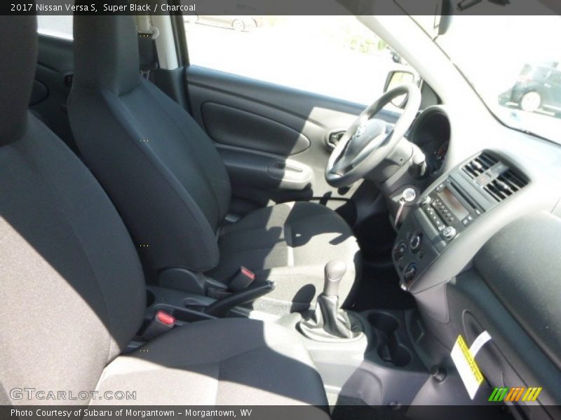 Super Black / Charcoal 2017 Nissan Versa S