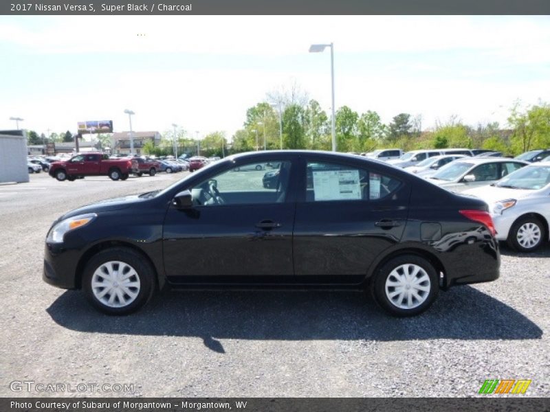 Super Black / Charcoal 2017 Nissan Versa S