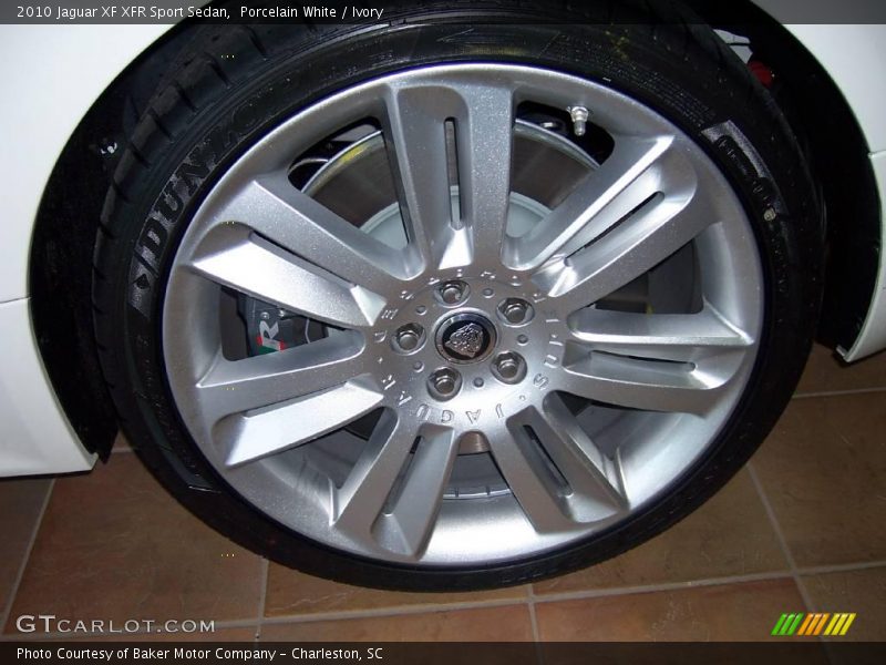 Porcelain White / Ivory 2010 Jaguar XF XFR Sport Sedan