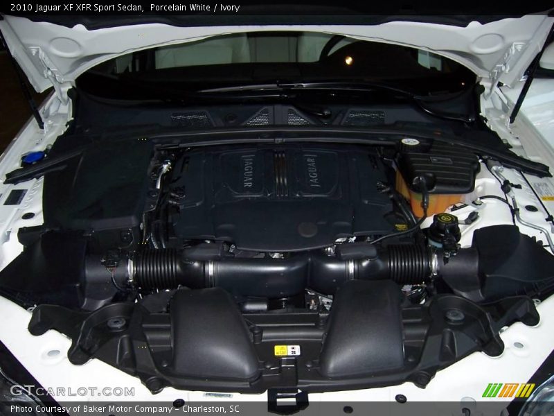 Porcelain White / Ivory 2010 Jaguar XF XFR Sport Sedan