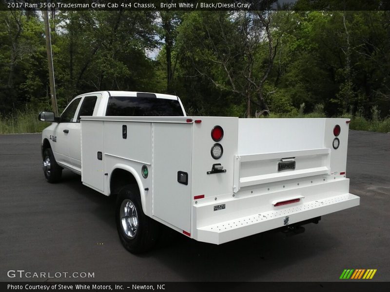 Bright White / Black/Diesel Gray 2017 Ram 3500 Tradesman Crew Cab 4x4 Chassis