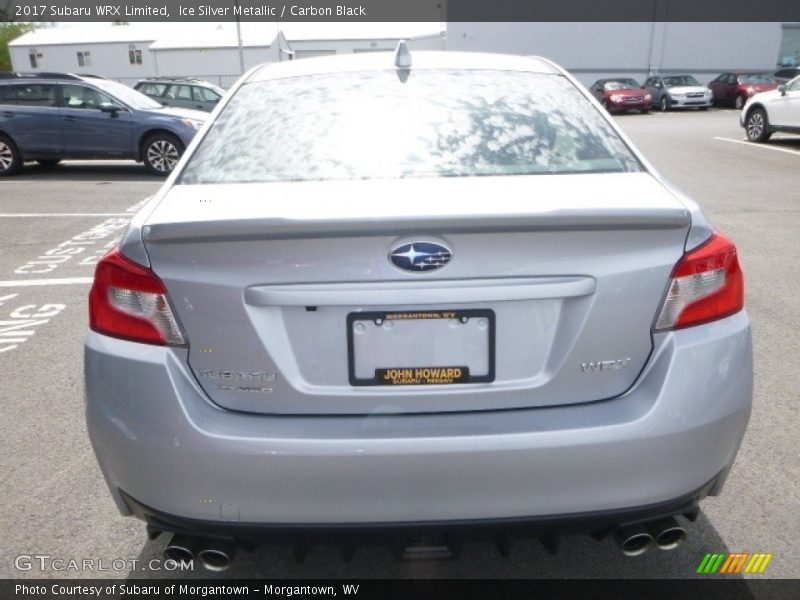 Ice Silver Metallic / Carbon Black 2017 Subaru WRX Limited
