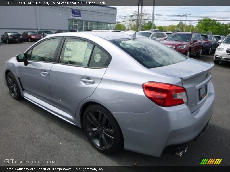 Ice Silver Metallic / Carbon Black 2017 Subaru WRX Limited