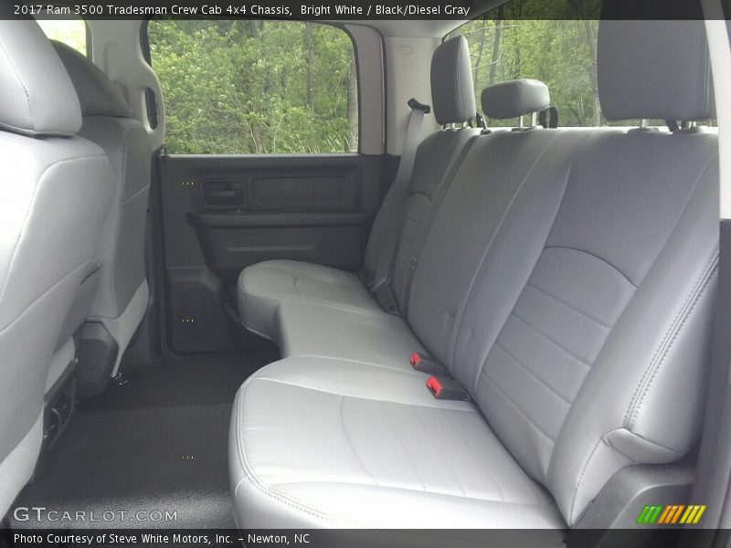 Bright White / Black/Diesel Gray 2017 Ram 3500 Tradesman Crew Cab 4x4 Chassis