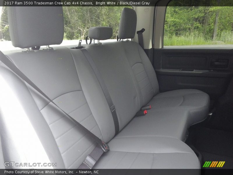 Bright White / Black/Diesel Gray 2017 Ram 3500 Tradesman Crew Cab 4x4 Chassis