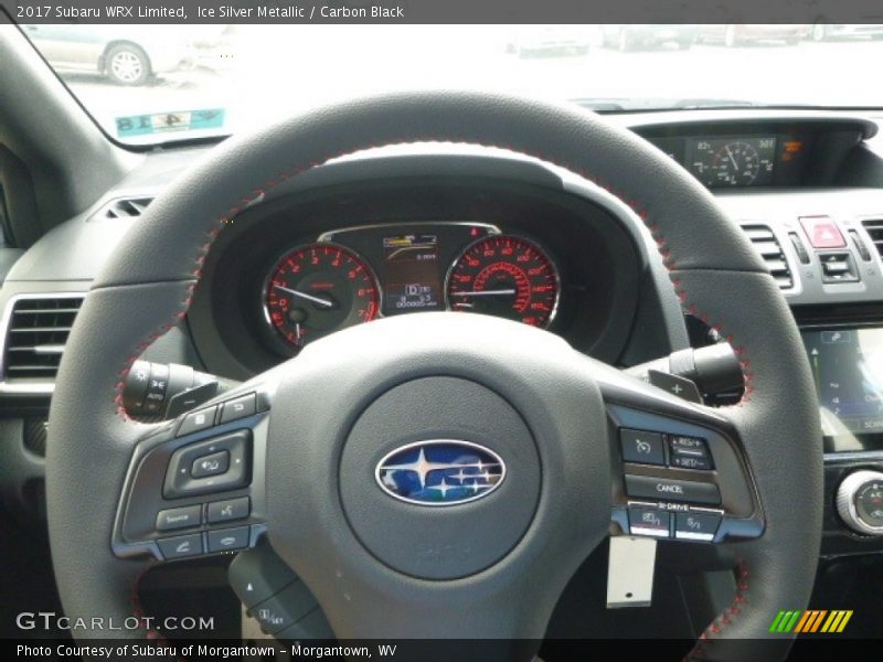 Ice Silver Metallic / Carbon Black 2017 Subaru WRX Limited