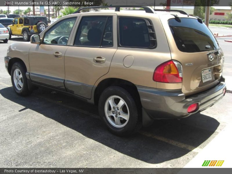 Sandstone / Beige 2002 Hyundai Santa Fe GLS AWD