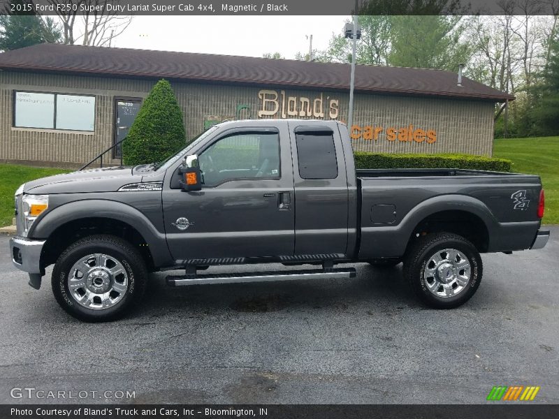 Magnetic / Black 2015 Ford F250 Super Duty Lariat Super Cab 4x4