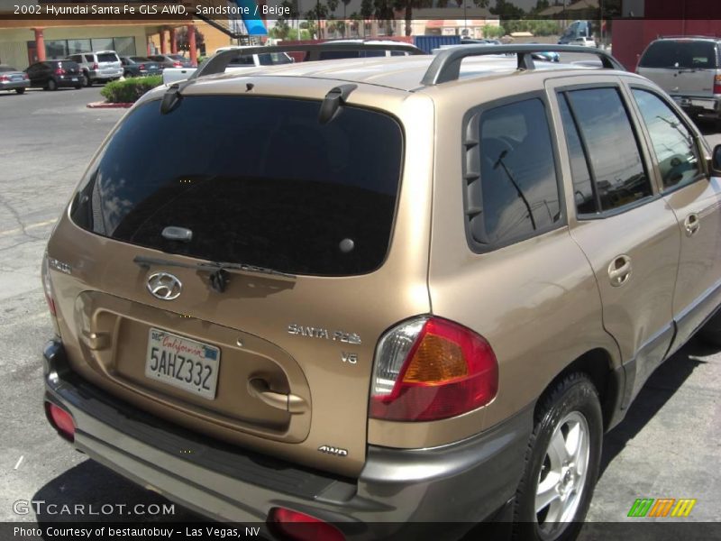 Sandstone / Beige 2002 Hyundai Santa Fe GLS AWD
