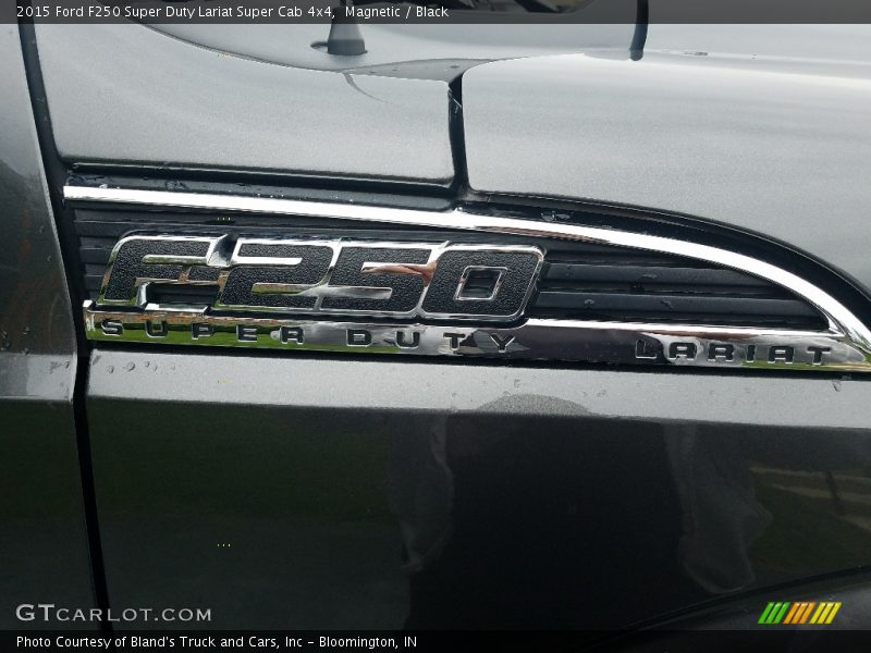 Magnetic / Black 2015 Ford F250 Super Duty Lariat Super Cab 4x4