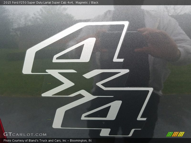Magnetic / Black 2015 Ford F250 Super Duty Lariat Super Cab 4x4