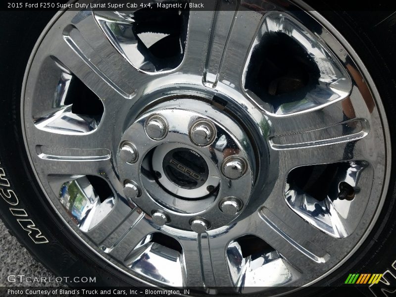 Magnetic / Black 2015 Ford F250 Super Duty Lariat Super Cab 4x4