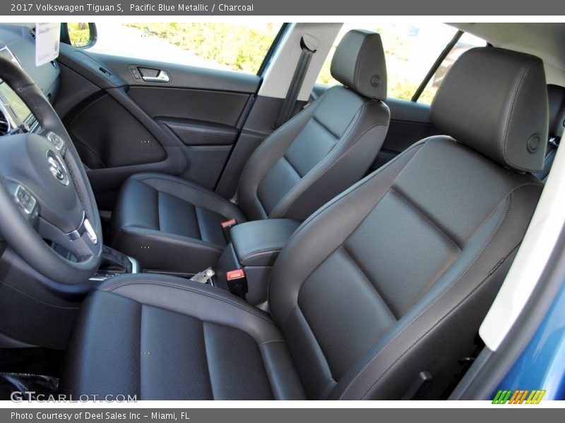 Pacific Blue Metallic / Charcoal 2017 Volkswagen Tiguan S