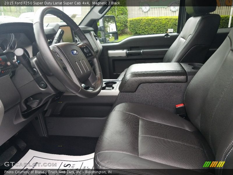 Magnetic / Black 2015 Ford F250 Super Duty Lariat Super Cab 4x4
