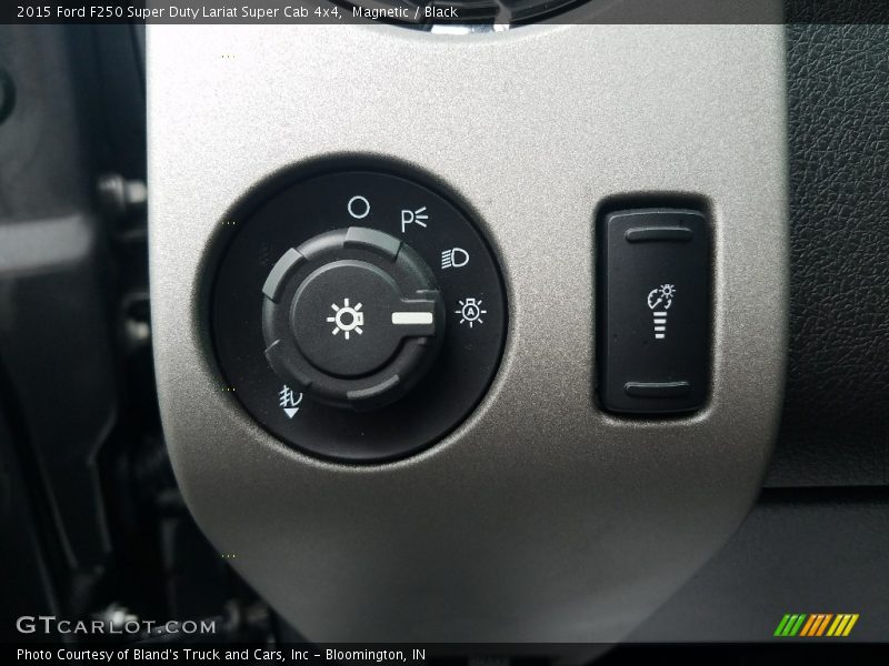 Magnetic / Black 2015 Ford F250 Super Duty Lariat Super Cab 4x4