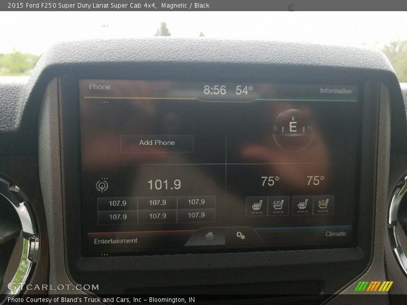 Magnetic / Black 2015 Ford F250 Super Duty Lariat Super Cab 4x4