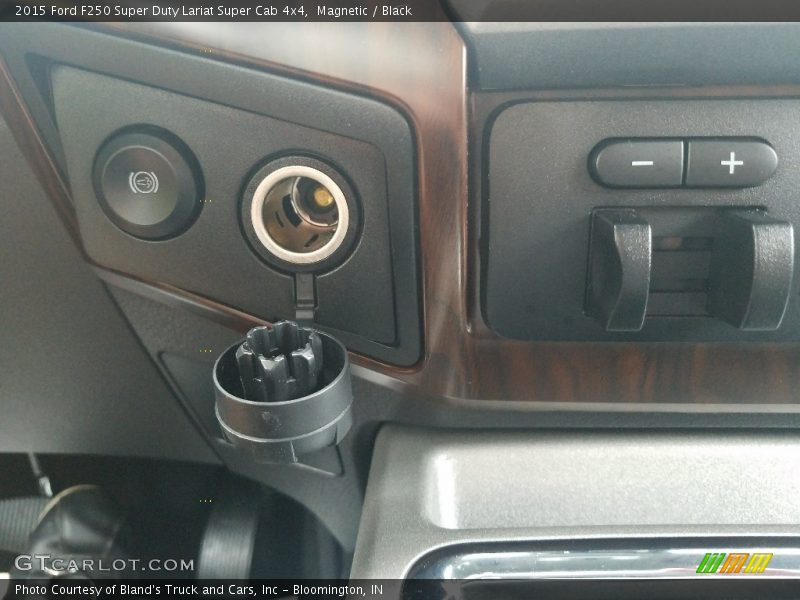 Magnetic / Black 2015 Ford F250 Super Duty Lariat Super Cab 4x4