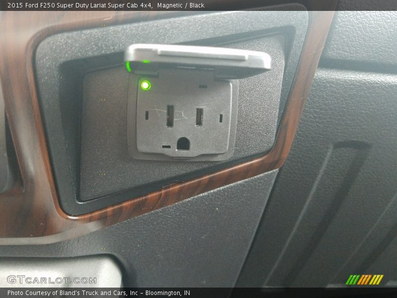 Magnetic / Black 2015 Ford F250 Super Duty Lariat Super Cab 4x4
