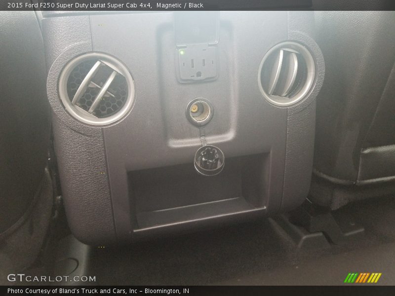 Magnetic / Black 2015 Ford F250 Super Duty Lariat Super Cab 4x4