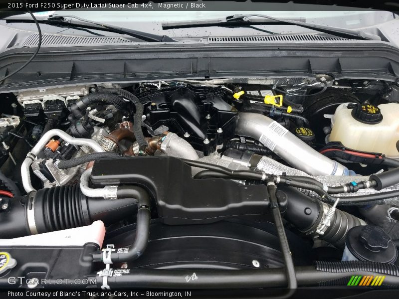 Magnetic / Black 2015 Ford F250 Super Duty Lariat Super Cab 4x4