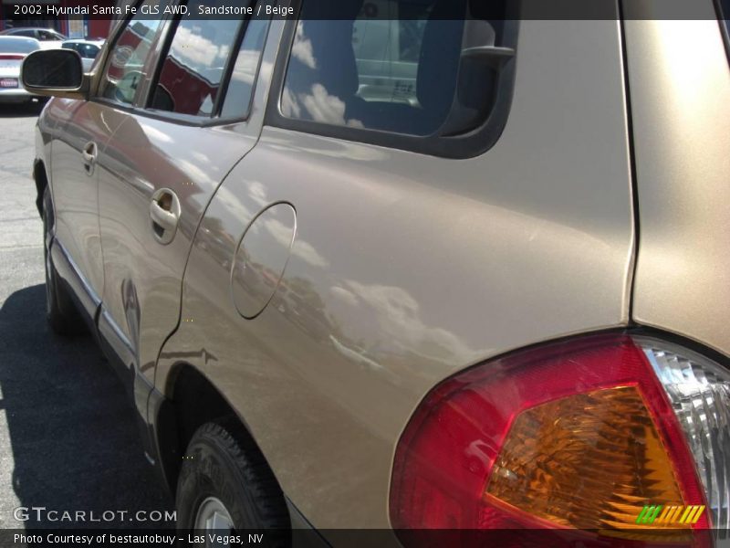Sandstone / Beige 2002 Hyundai Santa Fe GLS AWD