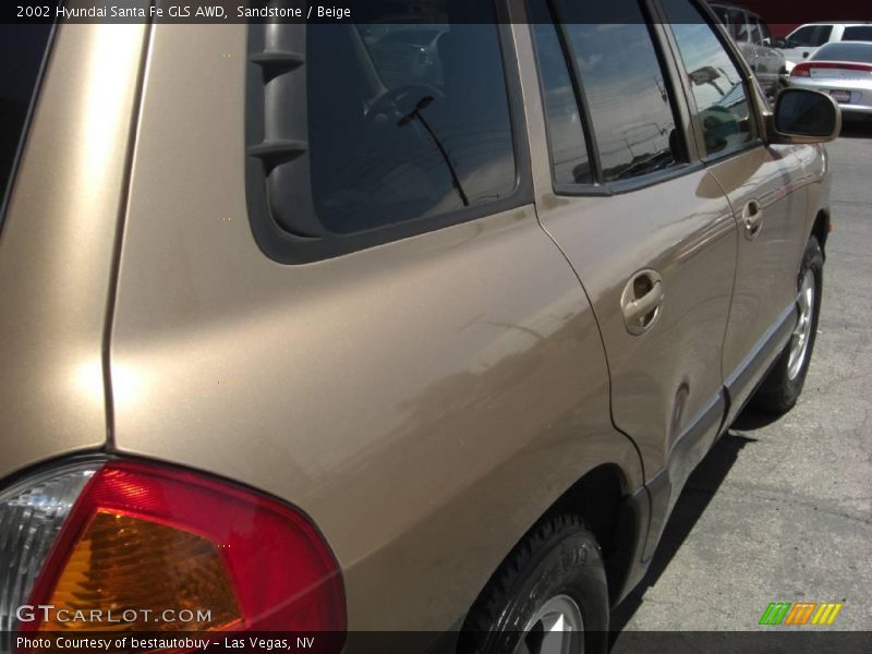 Sandstone / Beige 2002 Hyundai Santa Fe GLS AWD