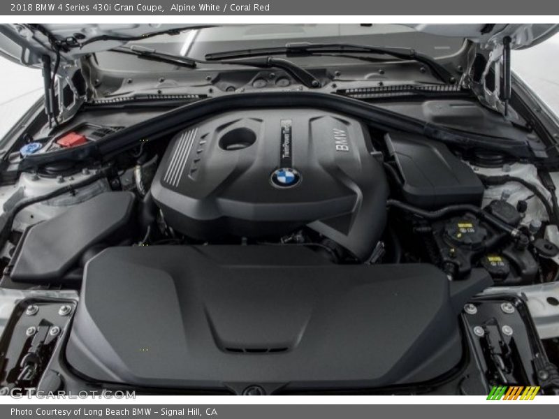  2018 4 Series 430i Gran Coupe Engine - 2.0 Liter DI TwinPower Turbocharged DOHC 16-Valve VVT 4 Cylinder