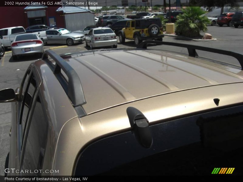 Sandstone / Beige 2002 Hyundai Santa Fe GLS AWD
