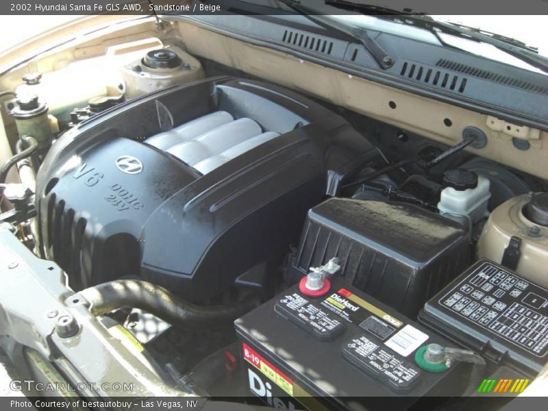 Sandstone / Beige 2002 Hyundai Santa Fe GLS AWD